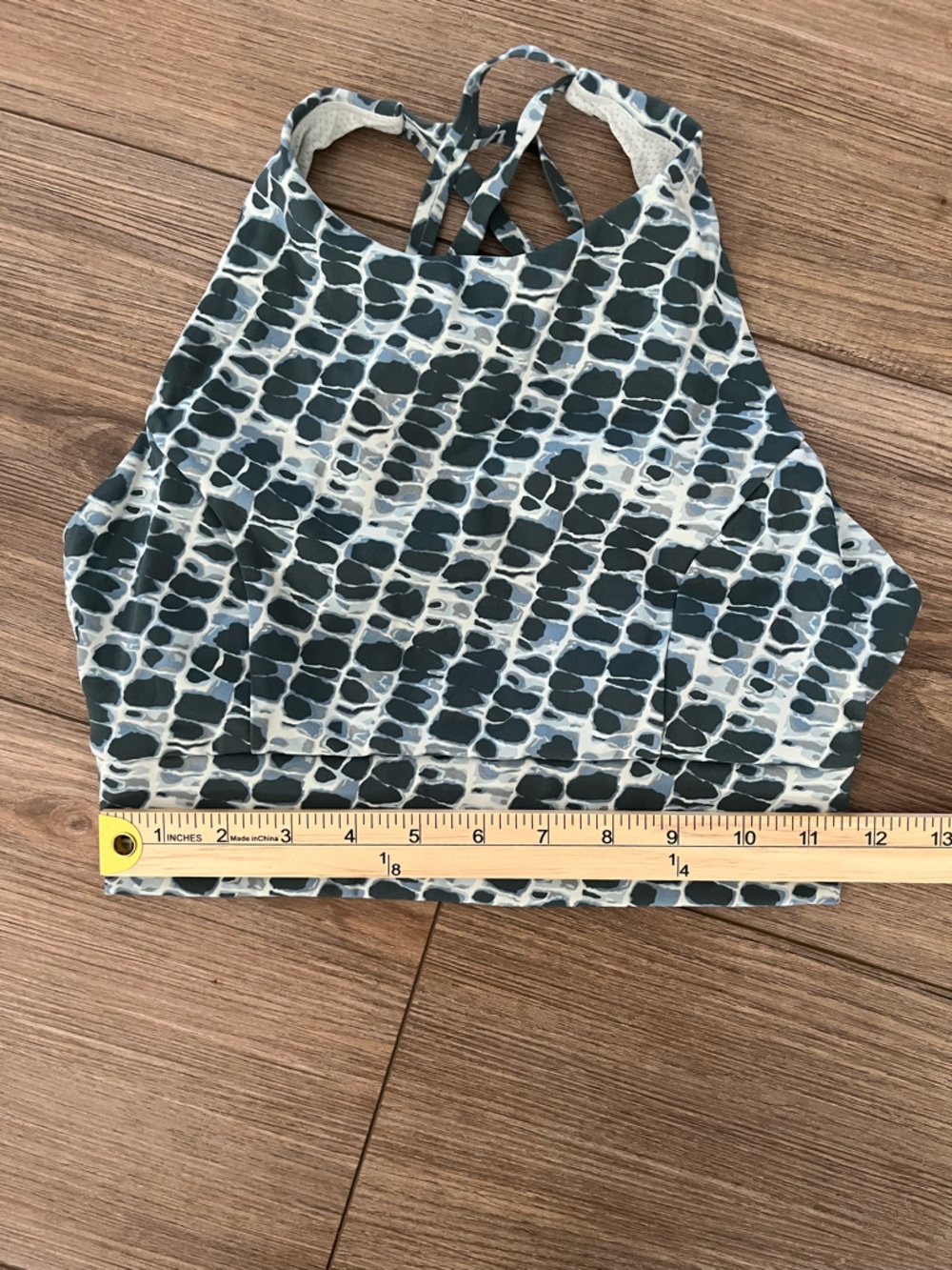 Tavi Move Bra with Cross Back Straps in Pebble Tie Dye Women’s Small - Picture 8 of 10
